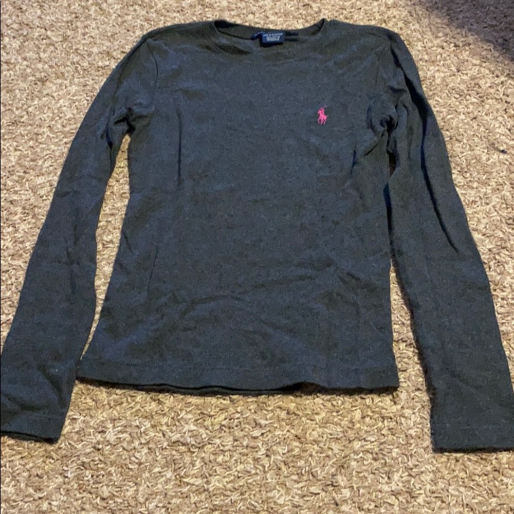 Gray long sleeved top - Ralph Lauren Sport